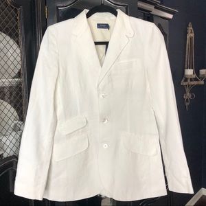 Polo Ralph Lauren NWT White Linen Blazer - size 2